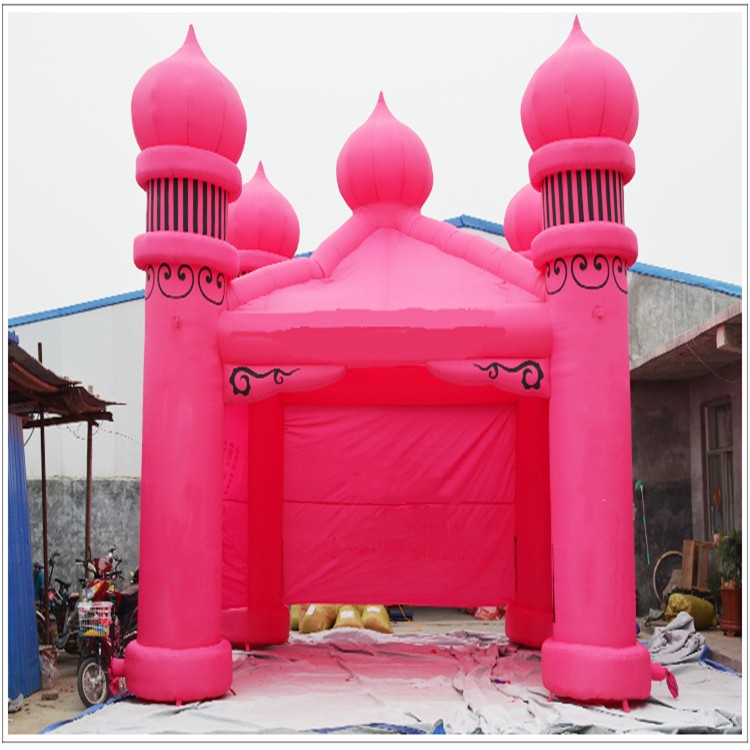三水粉色帐篷